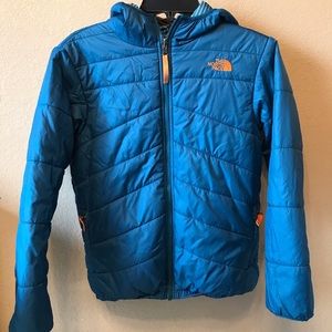 Boys North Face Reversible Coat